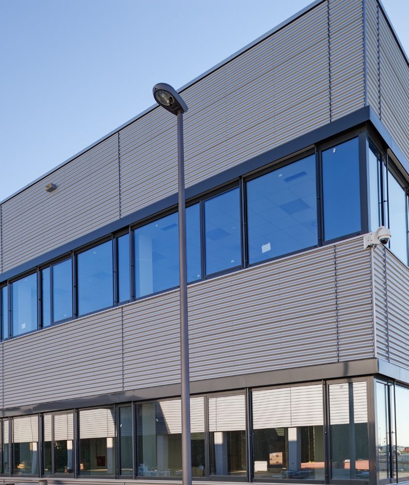 fachada de vidro em São José do Rio Preto