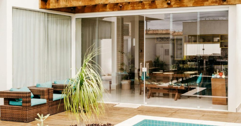 Portas de vidro em São José do Rio Preto